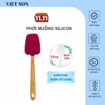 Phới Muỗng Silicon Việt Son Làm Bánh, Dụng Cụ Bếp Đa Năng Chịu Nhiệt